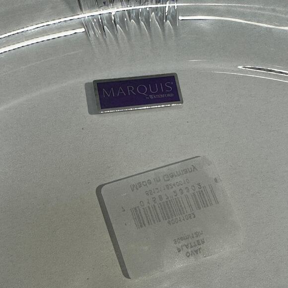 Marquis by Waterford Crystal Bow Oval Platter Tray, 12 inches, NEW IN BOX - Picture 6 of 6